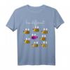 Bee Different - Sei anders, sei du selbst! Biene T-Shirt mit motivierendem Spruch und einzigartigem Design – Perfekt für Selbstbewusste, LGBT, Imker und Gartenfreunde