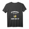 Damen Optimismus Biene T-Shirt mit V-Ausschnitt – Fröhliches, lustiges Geschenk für Bienen- und Honigliebhaber, perfekte Aufmunterung & Glücksbringer