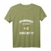 Damen Optimismus Biene T-Shirt mit V-Ausschnitt – Fröhliches, lustiges Geschenk für Bienen- und Honigliebhaber, perfekte Aufmunterung & Glücksbringer