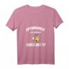 Damen Optimismus Biene T-Shirt mit V-Ausschnitt – Fröhliches, lustiges Geschenk für Bienen- und Honigliebhaber, perfekte Aufmunterung & Glücksbringer