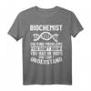 Lustiges Biochemie Molekularbiologie T-Shirt für Biochemiker & Lehrer – Perfekt für Studium, Unterricht & Wissenschafts-Events