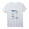 Wale Wal Arten T-Shirt - Meeresgiganten & Biologie Design für Kinder, Schüler & Meeresliebhaber