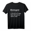 Biologe Definition Biologie Lehrer Student Shirt – Lustiges Geschenk für Biologen, Lehrer und Naturwissenschafts-Fans