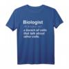 Biologe Definition Biologie Lehrer Student Shirt – Lustiges Geschenk für Biologen, Lehrer und Naturwissenschafts-Fans