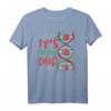 ITS IN MY DNA Erdbeeren Vegan Biologie Nerd T-Shirt - Fruchtiges Sommer Motiv & lustiges Geschenk für Biologen, Lehrer & Erdbeer Fans