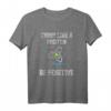 Think Like A Proton Be Positive Quantenphysik Nerd Science T-Shirt - Stylisches Geschenk für Wissenschaftler, Nerds und positive Geeks