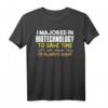 Lustiges Biotechnologie T-Shirt – 'I'm Always Right' für Studenten & Profis, ideales Geschenk zu Weihnachten & Geburtstag