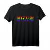 LGBTQ Gay Pride Regenbogen Flagge T-Shirt – Liebe, Unterstützung & Geschenkidee für die LGBTQ Community