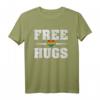 Free Hugs Regenbogen T-Shirt für Gay, Bi & Lesbisch Liebe - Perfekt für CSD Parade & Pride Veranstaltungen