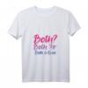 Damen Schmetterling Bi Pride Genderfluid LGBT Geschenk - V-Ausschnitt T-Shirt für Unterstützung, Stolz & Vielfalt