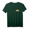 Stolz LGBT Regenbogen Flagge Taschenformat T-Shirt - Unterstützung für Gleichstellung und Vielfalt