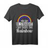 Taste The Rainbow LGBTQ Spruch Queer Gay Pride Trans T-Shirt - Unterstützung für LGBTQ Community, Festival Outfit & Geschenkidee