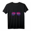 Damen Bi Pride Month T-Shirt mit V-Ausschnitt – Cooles LGBT Bisexuell Shirt zum Stolz Zeigen & CSD-Event