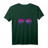 Damen Bi Pride Month T-Shirt mit V-Ausschnitt – Cooles LGBT Bisexuell Shirt zum Stolz Zeigen & CSD-Event