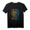 Gay Pride LGBT T-Shirt – Regenbogen Symbol für Unterstützung, Gleichheit und Individualität, perfekt als Geschenk zum CSD, Pride Month oder Weihnachten