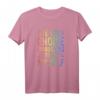 Gay Pride LGBT T-Shirt – Regenbogen Symbol für Unterstützung, Gleichheit und Individualität, perfekt als Geschenk zum CSD, Pride Month oder Weihnachten