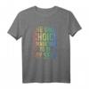 Gay Pride LGBT T-Shirt – Regenbogen Symbol für Unterstützung, Gleichheit und Individualität, perfekt als Geschenk zum CSD, Pride Month oder Weihnachten