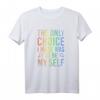 Gay Pride LGBT T-Shirt – Regenbogen Symbol für Unterstützung, Gleichheit und Individualität, perfekt als Geschenk zum CSD, Pride Month oder Weihnachten