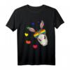 Esel mit Sonnenbrille LGBTQIA Community T-Shirt - Stolz, Unterstützung und Humor in bunter Mode