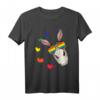 Esel mit Sonnenbrille LGBTQIA Community T-Shirt - Stolz, Unterstützung und Humor in bunter Mode