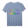 PRIDE CSD Regenbogen Flagge Herzschlag T-Shirt – Für LGBTQ+ Community, LGBT Party & Geburtstagsgeschenk
