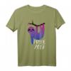 Süßes Bisexuelles Faultier Liebhaber T-Shirt mit Bi Pride Flagge 2019 – Perfektes Geschenk für LGBTQ+ und Faultierfans