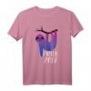 Süßes Bisexuelles Faultier Liebhaber T-Shirt mit Bi Pride Flagge 2019 – Perfektes Geschenk für LGBTQ+ und Faultierfans