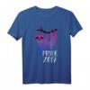 Süßes Bisexuelles Faultier Liebhaber T-Shirt mit Bi Pride Flagge 2019 – Perfektes Geschenk für LGBTQ+ und Faultierfans