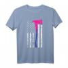 Feuerwehrmann T-Shirt mit Amerikanischer Flagge & LGBTQ-Bisexual Pride – Unterstützung für Vielfalt & Menschenrechte