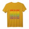 LGBT Pride Schwule Lesben Bisexuelle Transgender T-Shirt – Für Demonstrationen, Paraden & Gleichberechtigung, Liebe statt Hass