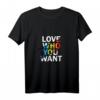LGBT Pride Schwule Lesben Bisexuelle Transgender T-Shirt für Demonstrationen & Pride-Veranstaltungen – Für Liebe, Gleichberechtigung & Solidarität