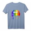 Regenbogen Flagge LGBT T-Shirt - Stolzes Supporter-Shirt für Pride, Gay Pride & LGBTQ Bewegung