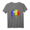 Regenbogen Flagge LGBT T-Shirt - Stolzes Supporter-Shirt für Pride, Gay Pride & LGBTQ Bewegung