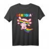 LGBTQIA T-Shirt mit Axolotl und Regenbogen - Stolz zeigen & Vielfalt feiern