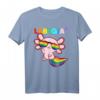 LGBTQIA T-Shirt mit Axolotl und Regenbogen - Stolz zeigen & Vielfalt feiern
