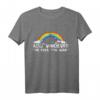 LGBT T-Shirt Geschenk für Schwule, Lesben, Bisexuelle & Transgender – Regenbogen Symbol für Pride, Gleichheit & Individualität