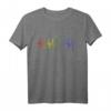 PRIDE CSD Regenbogen Flagge Herzschlag Design T-Shirt – Unterstützung für LGBTQ+ Community, LGBT Party Outfit & Geburtstagsgeschenk