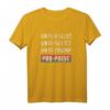 Anti Trump Pro Bi Pride Bisexuell Pride T-Shirt – Lustiges LGBTQ+ Supporter Shirt mit Pride Farben, perfekt für Pride Monat & Paraden