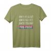 Anti Trump Pro Bi Pride Bisexuell Pride T-Shirt – Lustiges LGBTQ+ Supporter Shirt mit Pride Farben, perfekt für Pride Monat & Paraden