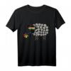 LGBT Schaf Blume Shirt mit Regenbogenfarben - Gay Pride CSD Geschenk für Schwule, Lesben, Bisexuelle und Transgender