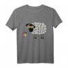 LGBT Schaf Blume Shirt mit Regenbogenfarben - Gay Pride CSD Geschenk für Schwule, Lesben, Bisexuelle und Transgender