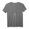 Damen Bi Pride K-Pop T-Shirt mit V-Ausschnitt – Koreanisches Liebe Merch für LGBTQ+ Fans & K-Drama Begeisterte