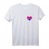 Bisexual Pride Flag T-Shirt - Unterstützung & Stolz für LGBTQ+ Gemeinschaft, perfekt für Pride-Paraden & Geschenke