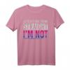 Bi Pride LGBTQ Queer Genderfluid Geschenk - Lustiges Bisexuell T-Shirt für Supporter, Freunde & Events wie CSD, Weihnachten & Geburtstag