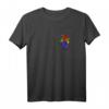 LGBTQ Pride Herz T-Shirt für CSD Paraden - Regenbogen Design, Gleichberechtigung & Unterstützung für LGBTQ+ Community