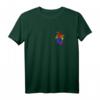 LGBTQ Pride Herz T-Shirt für CSD Paraden - Regenbogen Design, Gleichberechtigung & Unterstützung für LGBTQ+ Community