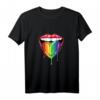 LGBT Regenbogen Zunge Shirt Pride Gay CSD Geschenk - Unterstütze Gleichberechtigung bei Pride & CSD Paraden