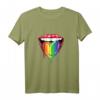LGBT Regenbogen Zunge Shirt Pride Gay CSD Geschenk - Unterstütze Gleichberechtigung bei Pride & CSD Paraden