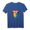 LGBT Regenbogen Zunge Shirt Pride Gay CSD Geschenk - Unterstütze Gleichberechtigung bei Pride & CSD Paraden