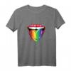 LGBT Regenbogen Zunge Shirt Pride Gay CSD Geschenk - Unterstütze Gleichberechtigung bei Pride & CSD Paraden